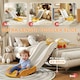 image 3 of AIYAPLAY Kids Slide for Bed, Sofa, Easy to Assemble, Yellow