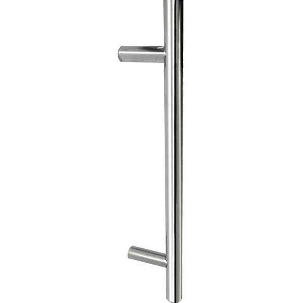 Premium Stainless Steel 25mm Pull Handle for B/T Fixing Sleek Satin Finish Door Handle