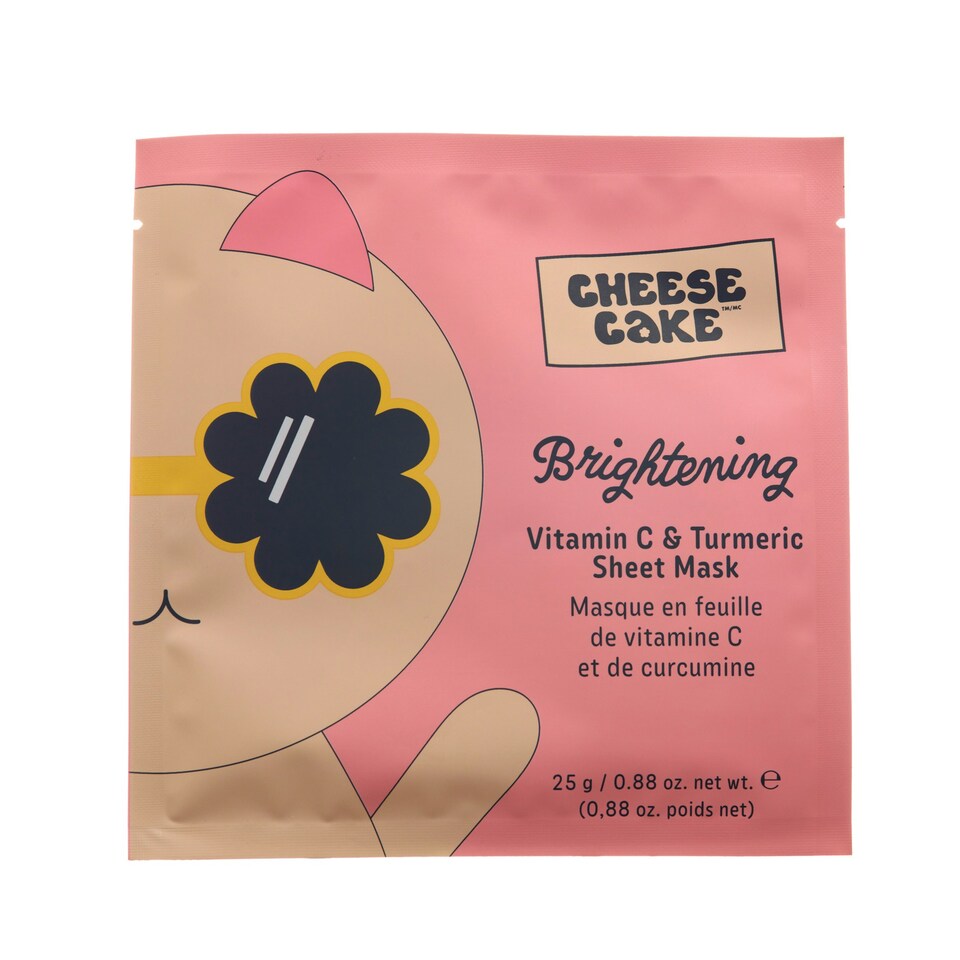 image 1 of Cheesecake Face Time Assorted Sheet Mask Set of 5