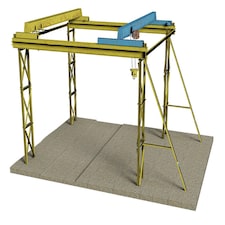 Bachmann Scenecraft Steel Frame Crane (Pre-Built)