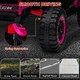 image 6 of AIYAPLAY 2 Seater 24V 7AH Ride on Truck w/ Spring Suspension, Pink
