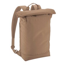 Bagbase Simplicity Lite Roll Top Backpack | Brown | Hazelnut | One Size | 1