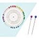 image 4 of Drum of 480 Coloured Dressmaker Pins