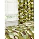 image 2 of Lined Camouflage Curtains (Pack of 2) - Army Green - 138cm x 168cm Green