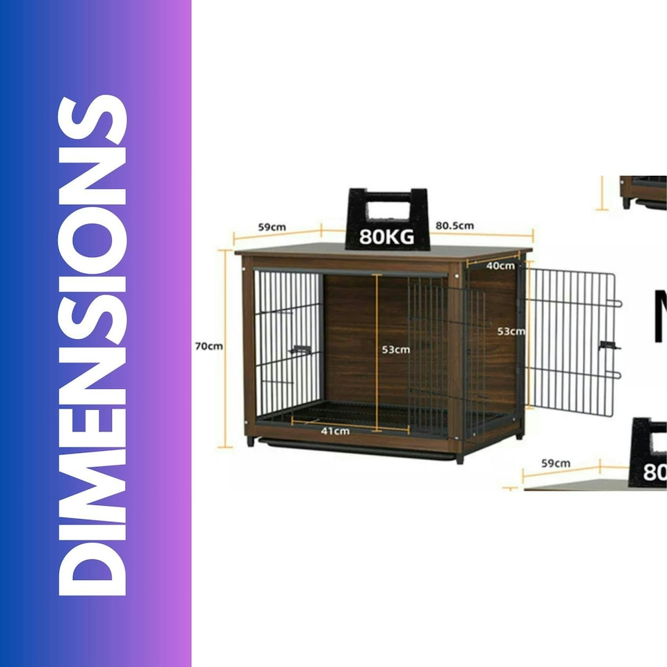 image 1 of Industrial Pet Litter Box Enclosure