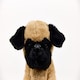 image 5 of Warmies Plush Pug Microwavable LARGE
