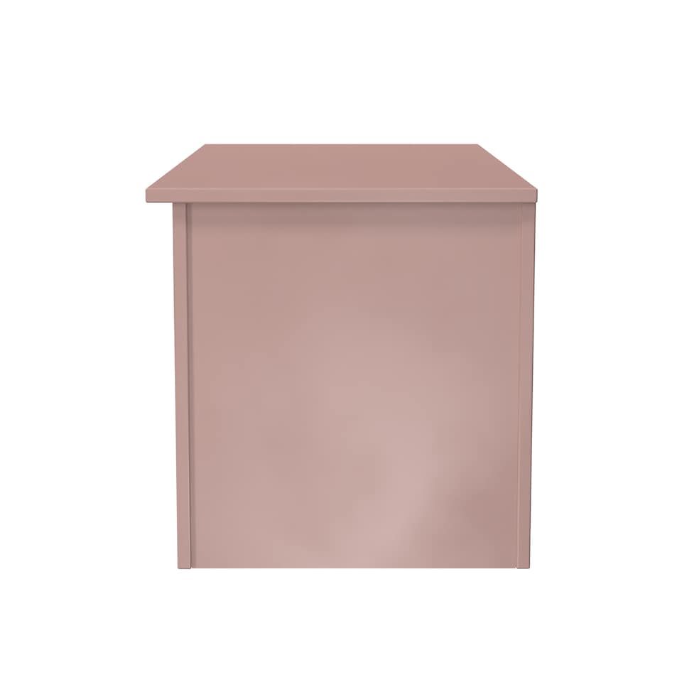 image 1 of Dover Blanket Box / Chest in Kobe Pink (Ready Assembled) | Pink | Kobe Pink