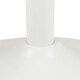 image 5 of Malta Ceramic Round Coffee Table in White 60x45cm