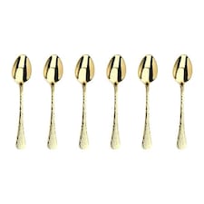 Arthur Price Champagne Avalon Box of 6 Tea Spoons