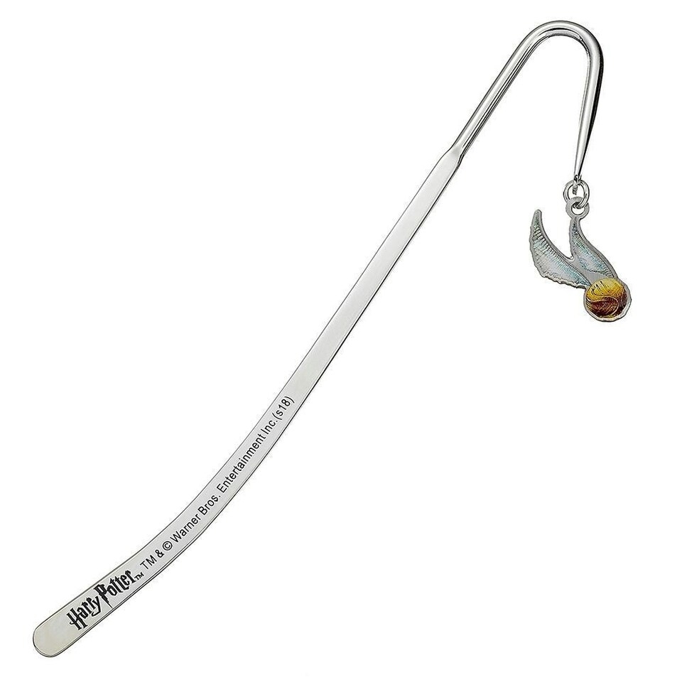 image 1 of Harry Potter Golden Snitch Bookmark - Silver - One Size