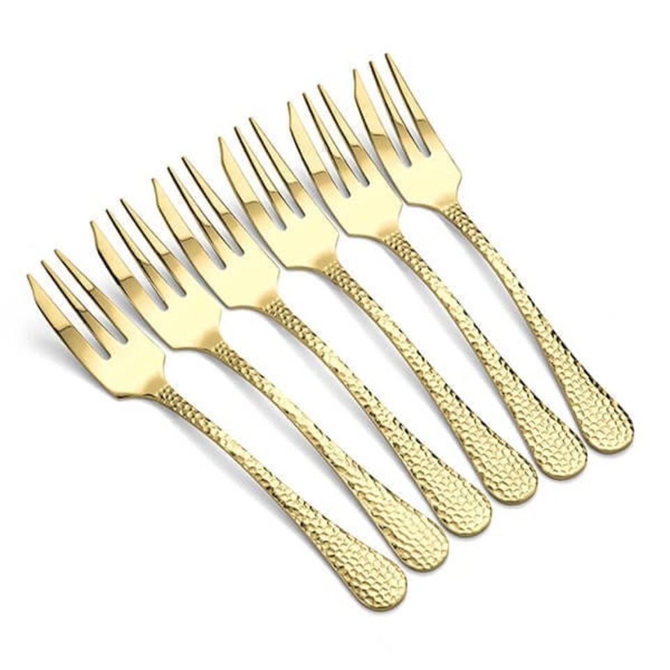 image 1 of Arthur Price Champagne Avalon Box of 6 Pastry Forks