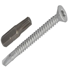 Forgefix Techfast Roofing Screw Timber - Steel Light Section 5.5 X 60Mm Pack 100
