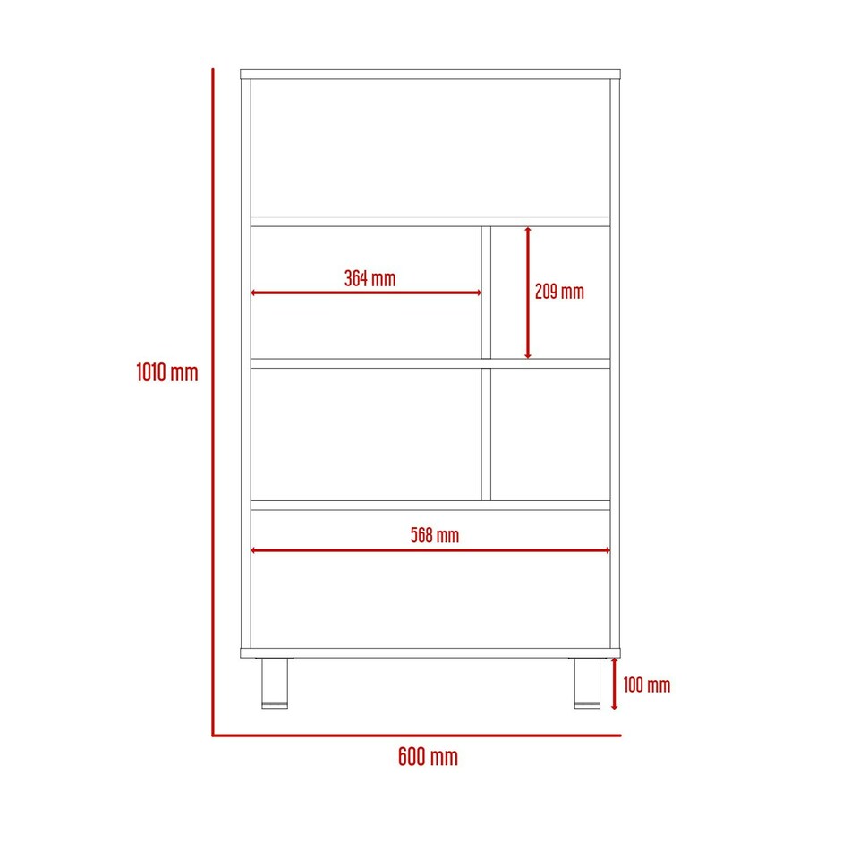 image 1 of Harvard, Display Bookcase Brown