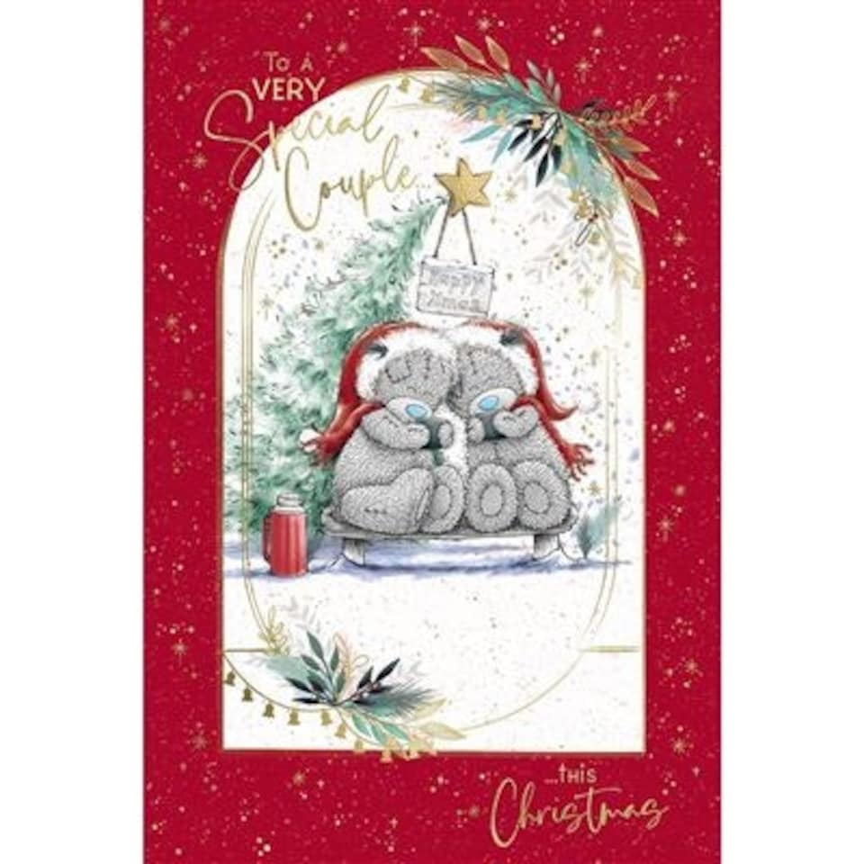 image 1 of Bears With Mugs Special Couple Christmas Card