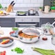 image 6 of Stoven Hextra 28cm Non-Stick Skillet with Lid