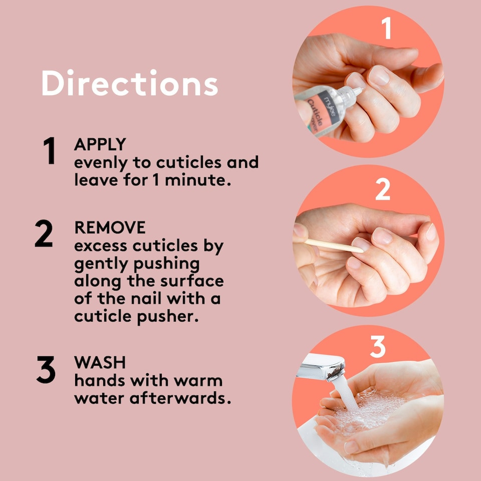 image 1 of Mylee Cuticle Remover Gel with Peppermint Oil 50ml