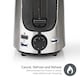 image 6 of Long Slot Toaster, Long Slice or 2 Slice Stainless Steel Toaster with Bun Warming Rack, 6 Browning Levels, Removeable Crumb Tray, Defrost and Reheat, 1000W