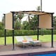 image 2 of Outsunny Outdoor Gazebo Overhead Backyard Shade Sun Shelter Steel