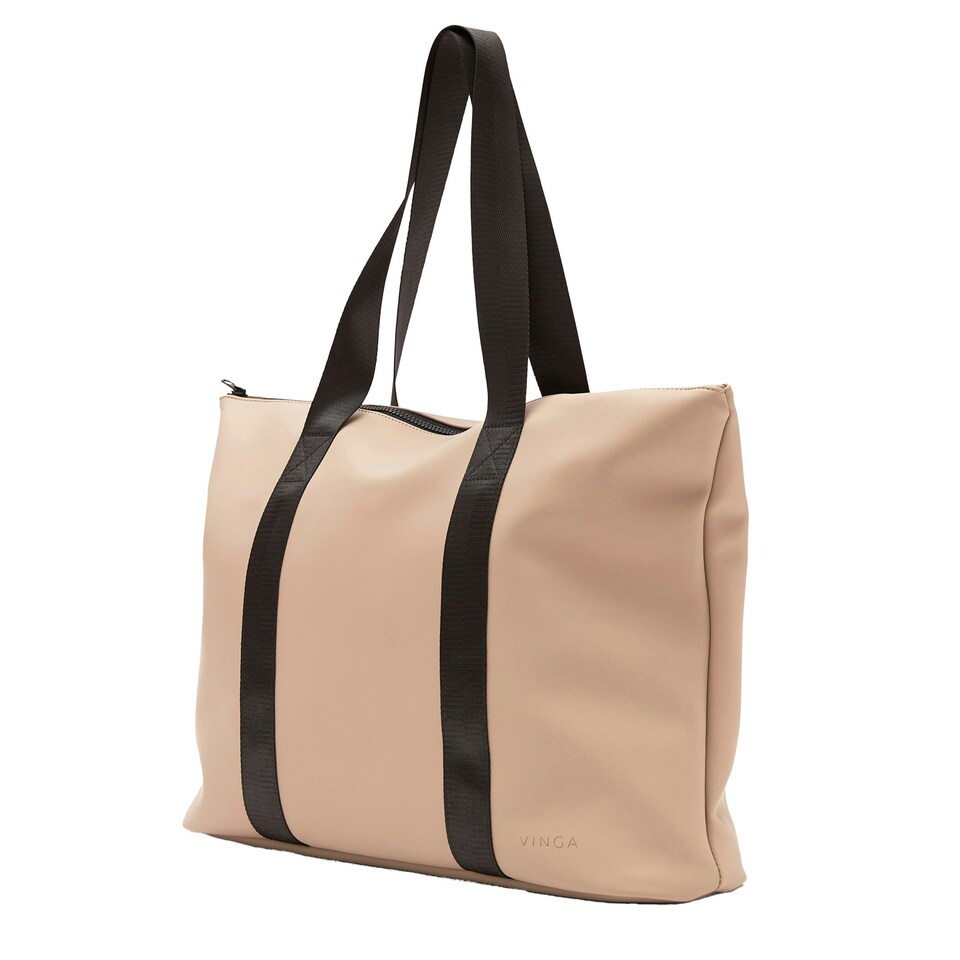 image 1 of Vinga Baltimore Tote Bag - Greige - 36cm x 46cm x 12cm Grey
