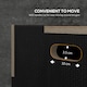 image 4 of SPORTNOW 41/51/61cm Pylometric Jump Box, Wooden Pylo Box for Home Gym | Black