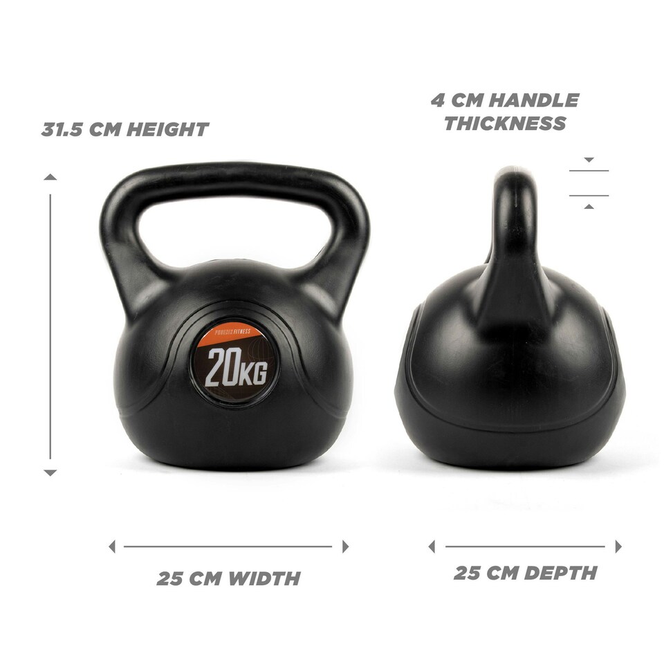 image 1 of Phoenix Fitness Vinyl Kettlebell 20KG