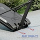 image 10 of SPORTNOW 146-236cm Adjustable Basketball Hoop Outdoor, Portable on Wheels