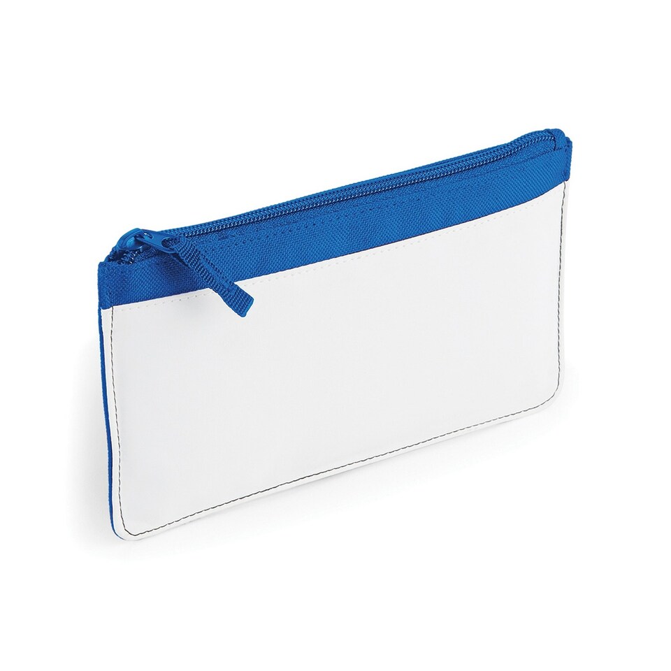 Bagbase Plain Sublimation Pencil Case - Sapphire Blue - One Size