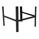 image 4 of Set of 2 tables Home ESPRIT Black Natural 38 x 38 x 75 cm N/A