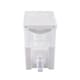 image 2 of Living and Home 3.5L Plastic Refrigerator Cold Water Drink Beverage Dispenser with Base | Clear