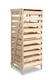 image 1 of 10 Drawer Slim Wooden Apple Storage Rack 78 x 60cm