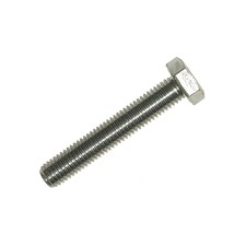 Metalmate High Tensile Set Screws, Zinc Plated - Zinc Plated - M12 x 30mm