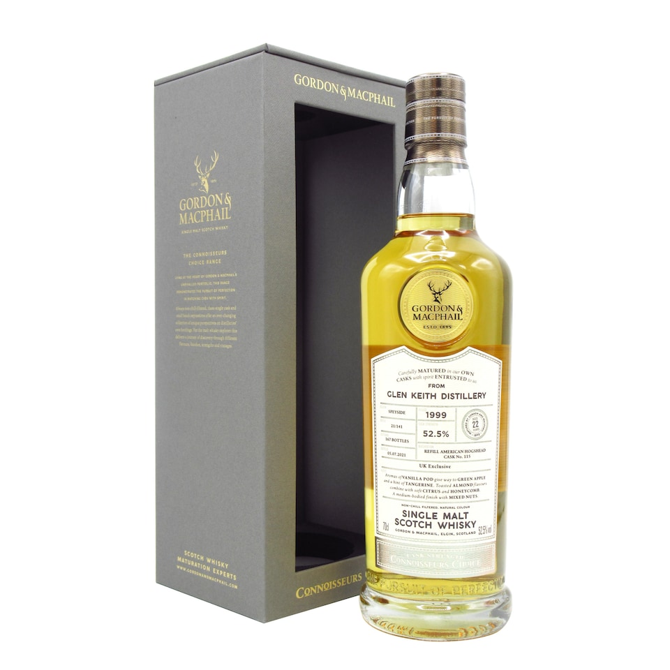 Glen Keith - Connoisseurs Choice Single Cask #115 1999 22 year old Whisky