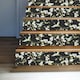 image 5 of Transform Peel & Stick Oriental Heron Floral Black Self-Adhesive Wallpaper Black | White