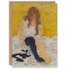 image 1 of Pierre Bonnard Art Card Woman Putting on Her Stockings