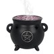 image 1 of Something Different Pentagram Incense Cone Holder - Black/Silver - One Size