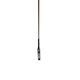 image 3 of Shires Childrens/Kids Thread Stem Leather Horse Riding Whip - Brown - 24in