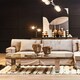 image 3 of Interiors by Premier 5 Arm Silver Finish Pendant Light