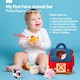 image 9 of Plush Barn with Stuffed Farm Animals, Rattle, Crinkle Paper & Baby Mirror
