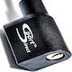 image 4 of Sport Direct 8mm x 76cm Steel Cable Bike Lock With 2 Keys Black