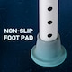 image 10 of HOMCOM Aluminium Shower Stool w/ Adjustable Height Non-Slip Bath Stool White