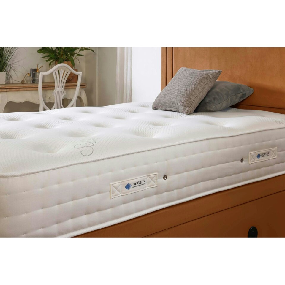 image 1 of Milano 1000 Pocket Sprung Dual Season Mattress 24cm Single White | Single