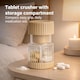 image 2 of Compact Pill Crusher Built-in Storage Tablet Split Medicine Container Home Use