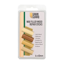 Grain Guard Wax Filler Wood Repair Sticks - Light Wood