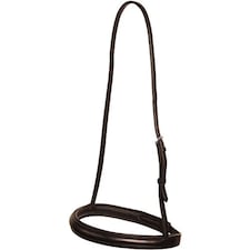Collegiate Leather Cavesson Noseband IV | Brown | Brown | Full | 1