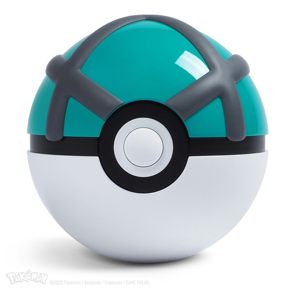 image 1 of Pokémon Die-Cast Net Ball Replica Blue