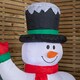 image 5 of 1.5m Light up Christmas Inflatable Snowman Family with 12 White LEDs
