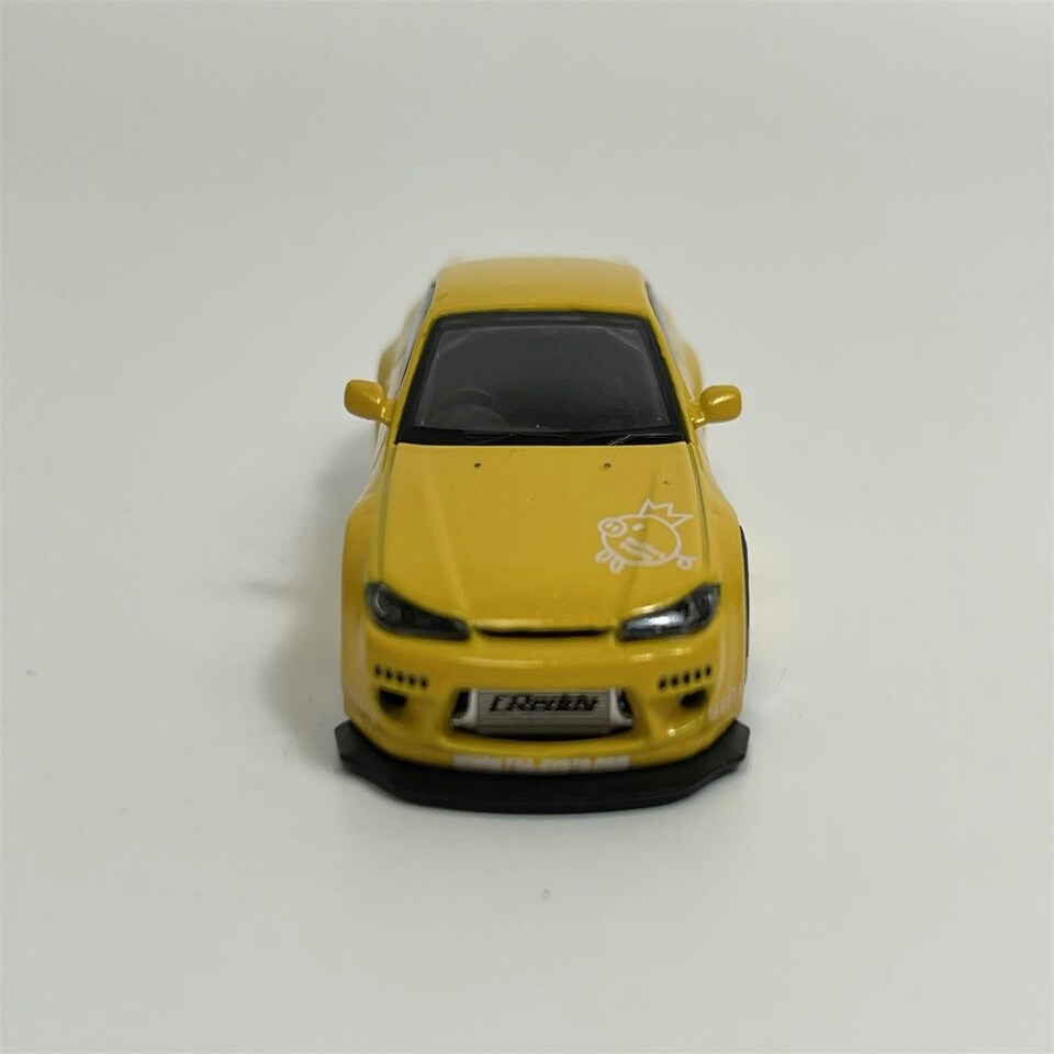 image 1 of Nissan Silvia Rocket Bunny RHD Bronze Yellow RHD 1:64 Scale Mini GT MGT00643R