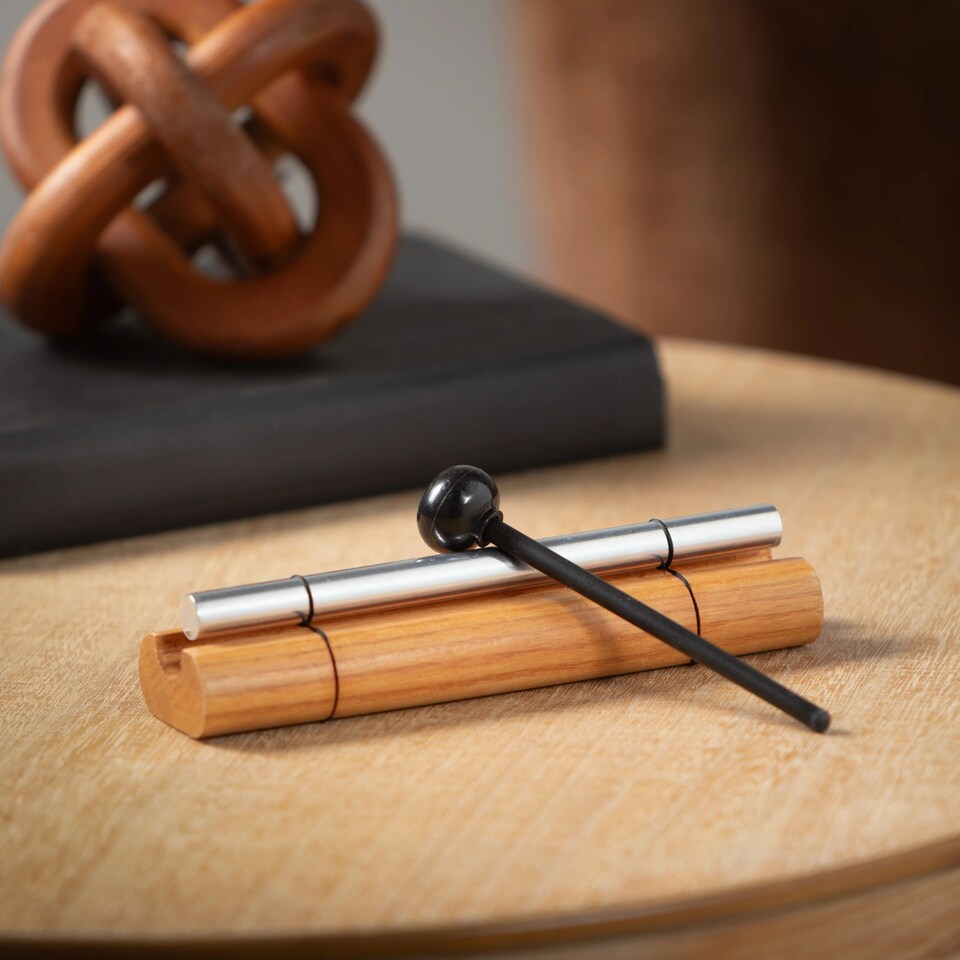 image 1 of Woodstock Meditation Desk Chime - Zenergy