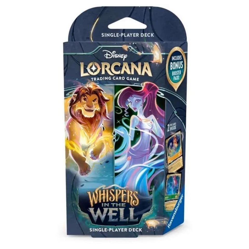 Simba and Megara Starter Disney Lorcana