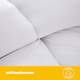 image 4 of Silentnight Essentials Duvet - 10.5 Tog | White | Double